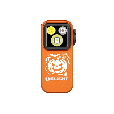 OLIGHT OCLIPPROOGC2M1 Oclip Pro Clip on Flashlight with Floodlight Spotlight and Red Light - Halloween Special Edition 1