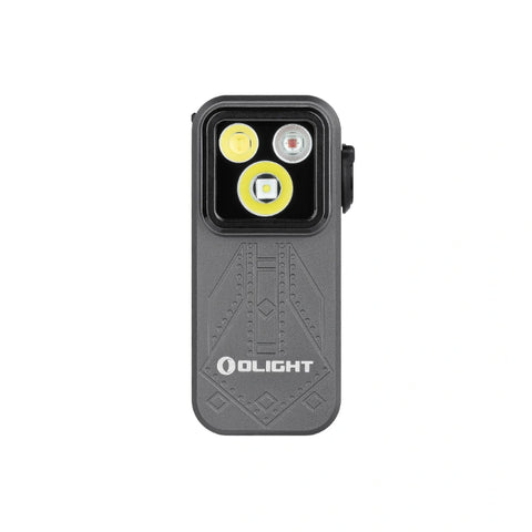 OLIGHT OCLIPPROPS Oclip Pro Clip on Flashlight with Floodlight Spotlight and Red Light - Phantom Squadron