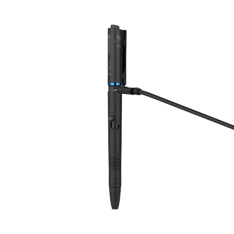 OLIGHT O'PEN 3 Multifunctional Pen Light with 120 Lumens & Green Laser - Black