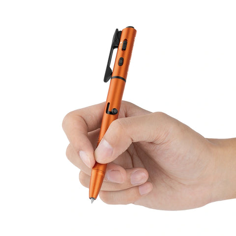 OLIGHT O'PEN 3 Multifunctional Pen Light with 120 Lumens & Green Laser - Orange