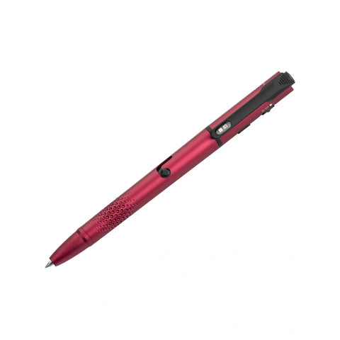 OLIGHT O'PEN 3 Multifunctional Pen Light with 120 Lumens & Green Laser - Wine Red