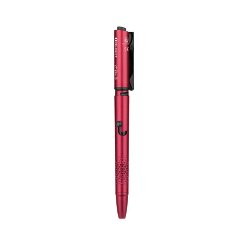 OLIGHT O'PEN 3 Multifunctional Pen Light with 120 Lumens & Green Laser - Wine Red