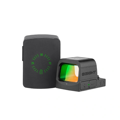 OLIGHT OSIGHTSRDDOTBK Osight S 2 MOA Dot & 32 MOA Circle with OAL Material