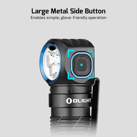 OLIGHT PERUN3BK Perun 3 Headlamp 3000 Lumens White Light and Red Light - Black