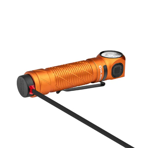 OLIGHT PERUN3OG Perun 3 Headlamp 3000 Lumens White Light and Red Light - Orange