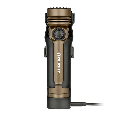 OLIGHT SEEKER4PRODTREGULAR Seeker 4 Pro High Power Flashlight - Desert Tan CW(5700~7000K)