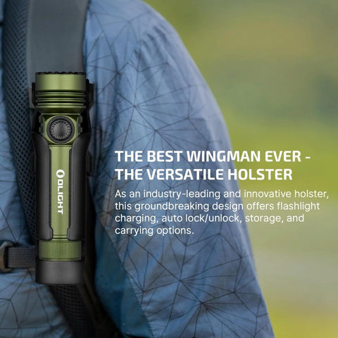 OLIGHT SEEKER4PROODG Seeker 4 Pro High Power Flashlight - OD Green CW(5700~7000K)