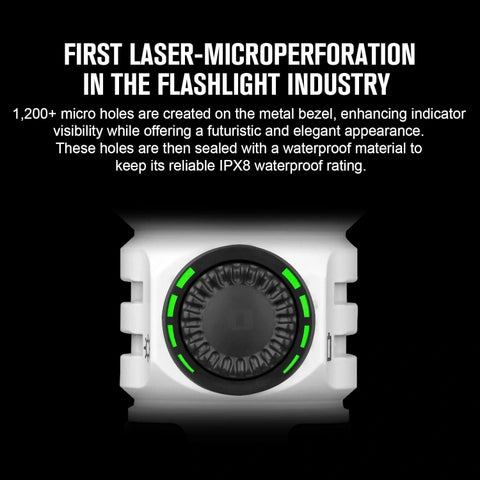 OLIGHT SEEKER4PROWH Seeker 4 Pro High Power Flashlight - White CW(5700~7000K)