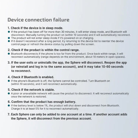 OLIGHT SPHERE Sphere Ambient Light with App Control - Blue