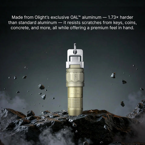 OLIGHT iUltra OAL Keychain Flashlight - Olive Green
