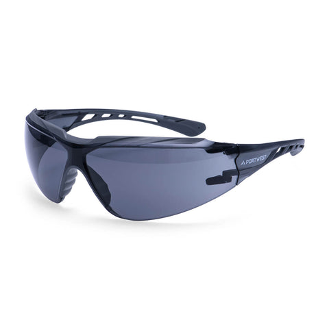 Portwest PS10SK Dynamic Safety Glasses - Smoke - R