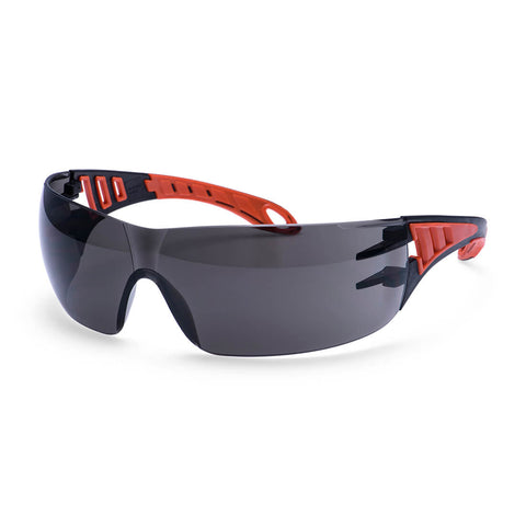 Portwest PS12SK Tech Look Safety Glasses - Smoke - R