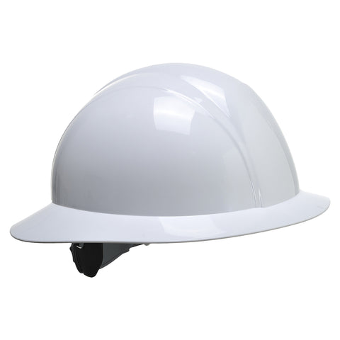 Portwest PS52WH Full Brim Future Hard Hat - White - R