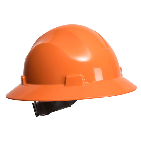 Portwest PS56OR Full Brim Premier Hard Hat - Orange - R