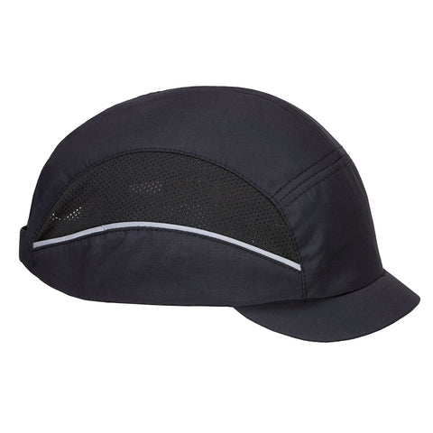 Portwest PS69BK AirTech Bump Cap Micro Peak - Black - R