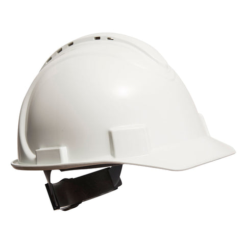Portwest PW02WH Safety Pro Hard Hat Vented - White - R