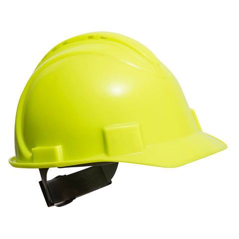 Portwest PW02YE Safety Pro Hard Hat Vented - Yellow - R