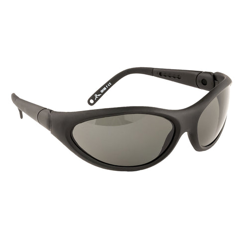 Portwest PW18SK Umbra Polarized Safety Glasses - Smoke - R