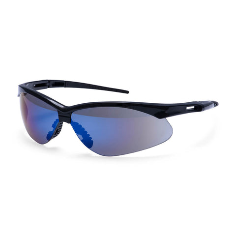 Portwest PW27BMI Flex Safety Glasses - Blue Mirror