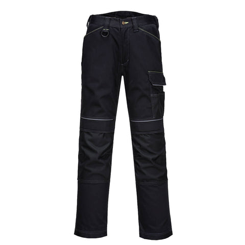 Portwest PW380BKR PW3 Women's Flex Work Pants - Black - R