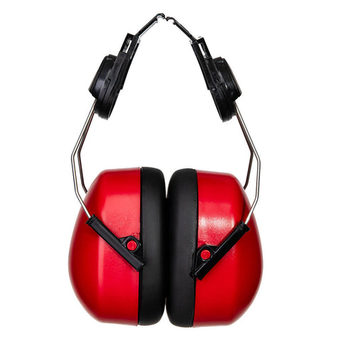 Portwest PW47RE Endurance Clip-On Ear Muffs - Red - R