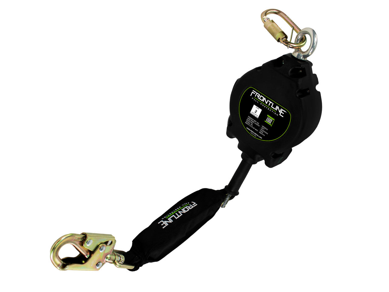 Frontline RPGLE Leading Edge Cable Single Leg SRL with Steel Snap Hook ...