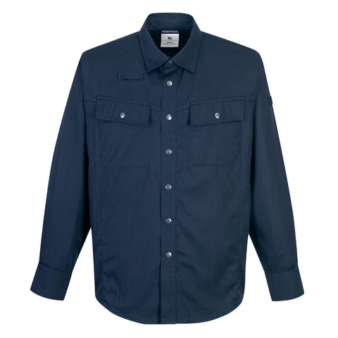 Portwest S130DNR KX3 Ripstop Shirt L/S - Dark Navy - R