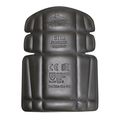 Portwest S156BK Portwest Knee Pad - Black - R