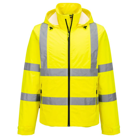 Portwest S164YER Hi-Vis Lightweight Packable Jacket - Yellow - R