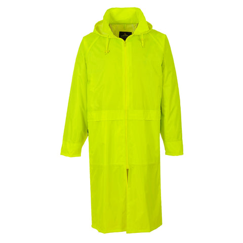 Portwest S438YER Classic Rain Coat - Yellow - R