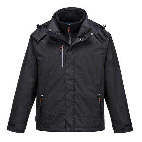 Portwest S553BKR Radial 3-in-1 Jacket - Black - R