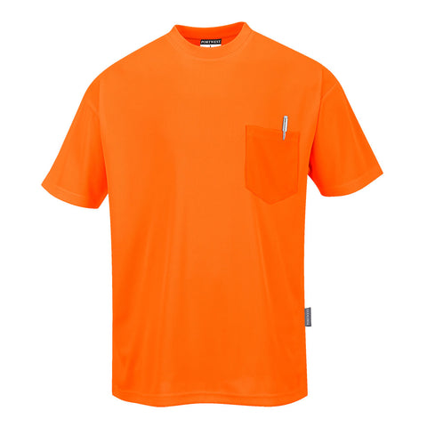 Portwest S578ORR Non Ansi Pocket T-Shirt S/S - Orange - R