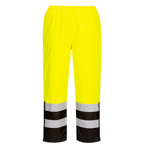 Portwest S598YBR Hi-Vis Contrast Winter Pants - Yellow/Black - R