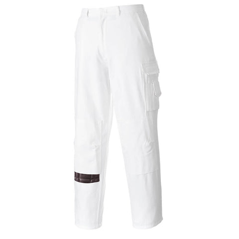 Portwest S817WHR Painters Pants - White - R