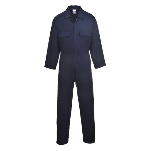Portwest S998NAR Cotton Work Coverall - Navy - R