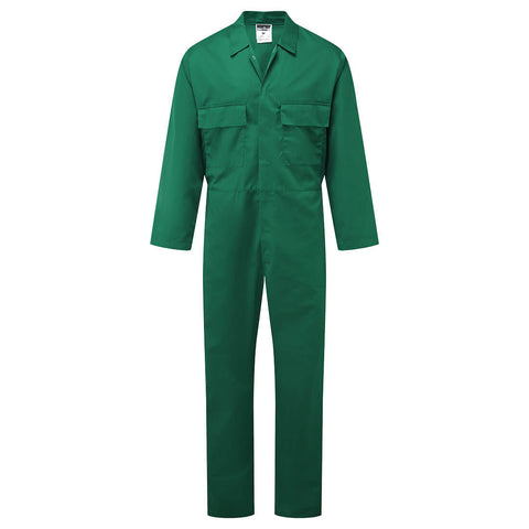Portwest S999BGR Euro Work Polycotton Coverall - Bottle Green - R