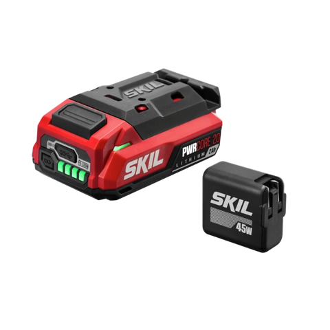 SKIL CB5100B-11 2.0Ah USB-C Battery Starter Kit