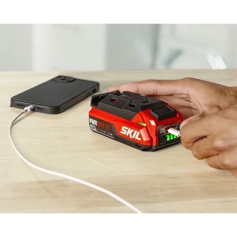 SKIL CB5100B-11 2.0Ah USB-C Battery Starter Kit