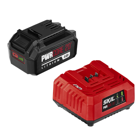 SKIL CB5196B-11 PWR CORE 20™ 20V Battery and Charger Starter Kit