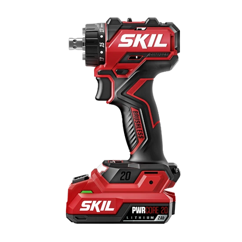 SKIL QD6293B-10 20V Installation Drill Kit with 4 Attachments, 20V 2.0Ah USB-C Battery and 45W PD Charger