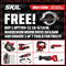 SKIL SPT70V-11 16-5/16 in. Magnesium Worm Drive Skilsaw + Free Item