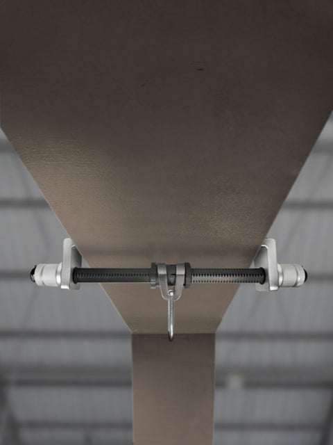 Frontline Aluminum I-Beam Slider Anchor 12"