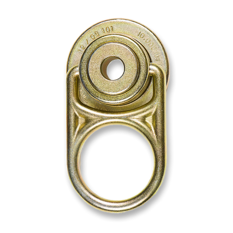 Frontline STM10K-SA 10K Steel Yellow Zinc Plated Anchor Swivel 5/8" (Swivel Only)