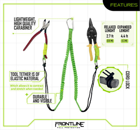 Frontline ACTLS222 ToolGrip 11 lbs Twin Tool Lanyard