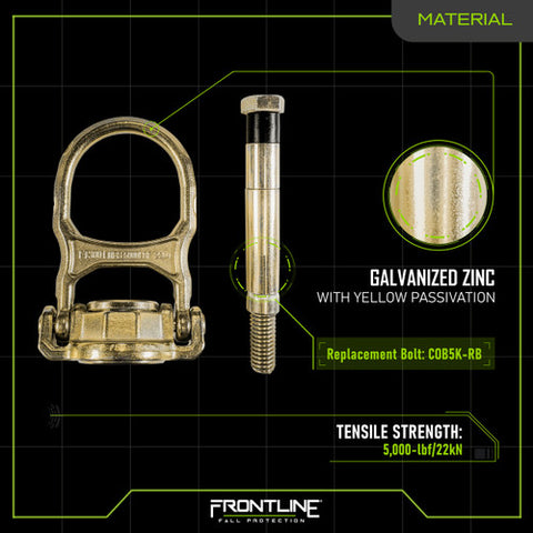 Frontline COB5K ALPHA Swivel 5k Concrete Anchor