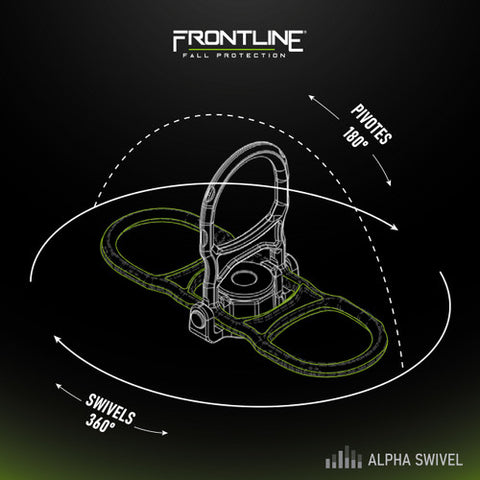 Frontline STB5K ALPHA Swivel 5k Steel Anchor