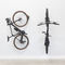 Swivel Mount Bike Storage Rack | 4 Bicycle | Garage Wall Hook