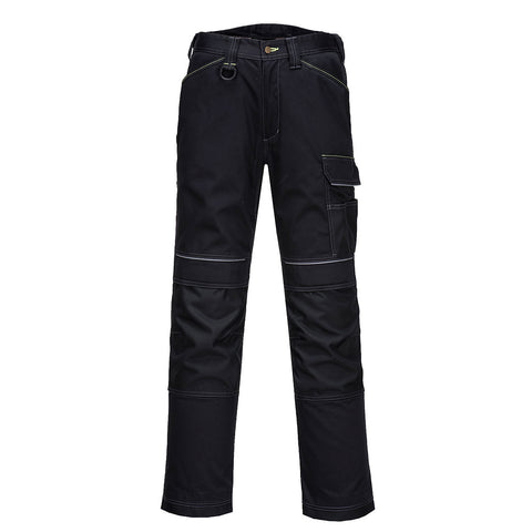 Portwest T601BKR PW3 Work Pants - Black - R