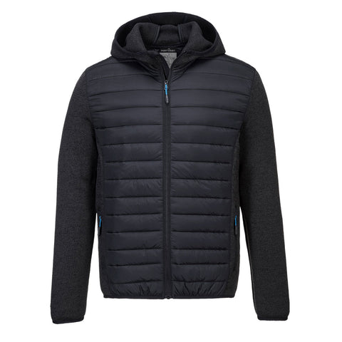 Portwest T832GMR KX3 Hybrid Baffle Jacket - Gray Marl - R