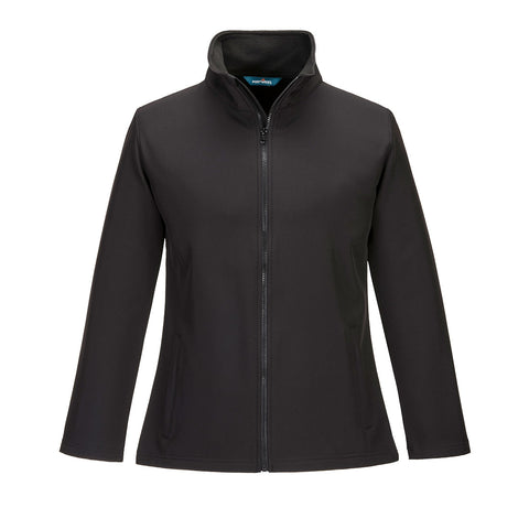 Portwest TK21BKR Women's Print and Promo Softshell (2L) - Black - R